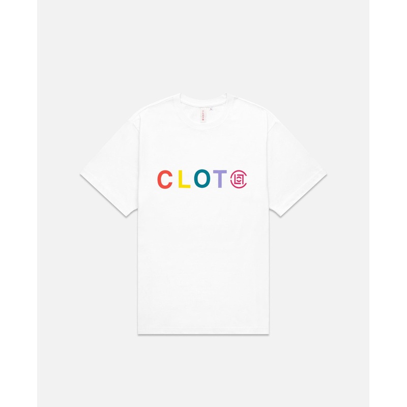 Rainbow Logo T-Shirt (White)