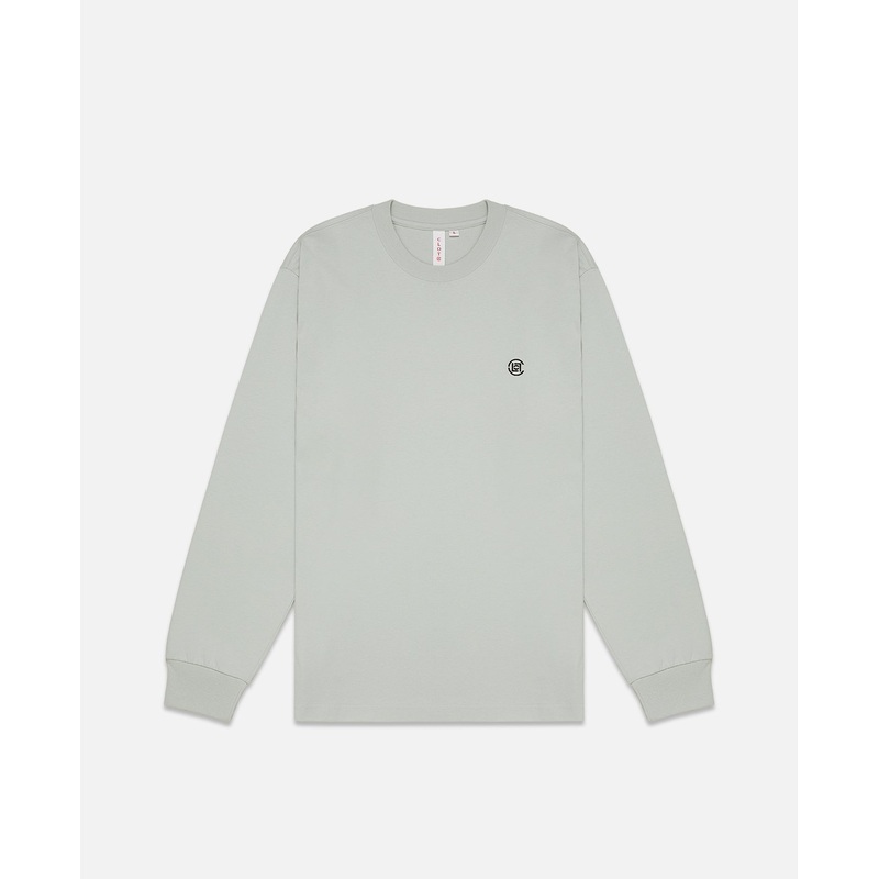 Small Logo L/S T-Shirt (Grey)