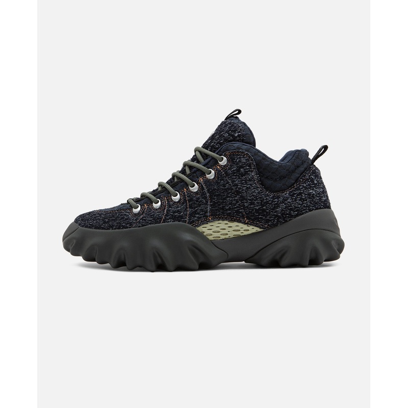 Suede Edge Boot (Navy)