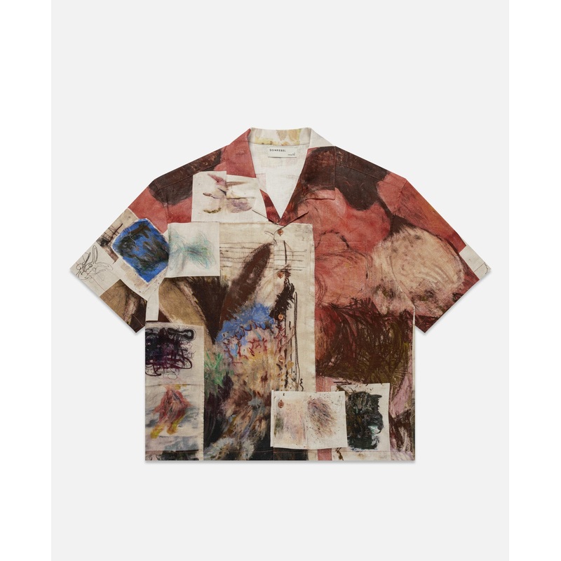 Wallflower Camp Collar Shirt (Multi)