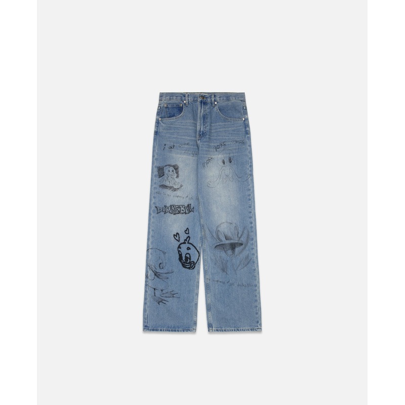 Beaker Bootcut Jeans (Blue)