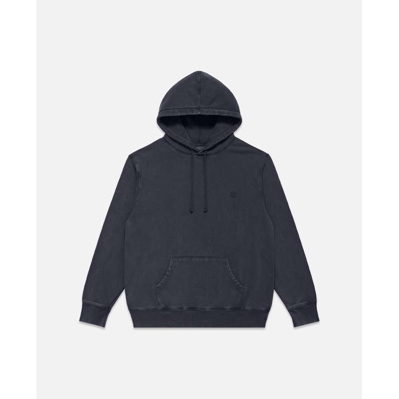 CLOT Washed Logo Hoodie (Indigo)