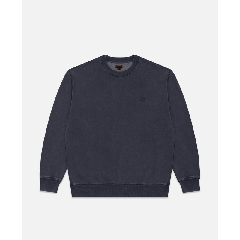 CLOT Washed Logo Sweatshirt (Indigo)
