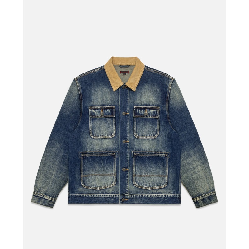 Dragon Denim Jacket (Navy)