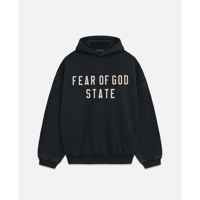 Heavy Fleece Hoodie (Black)