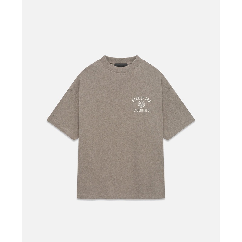 Jersey Crewneck T-Shirt (Heather Grey)