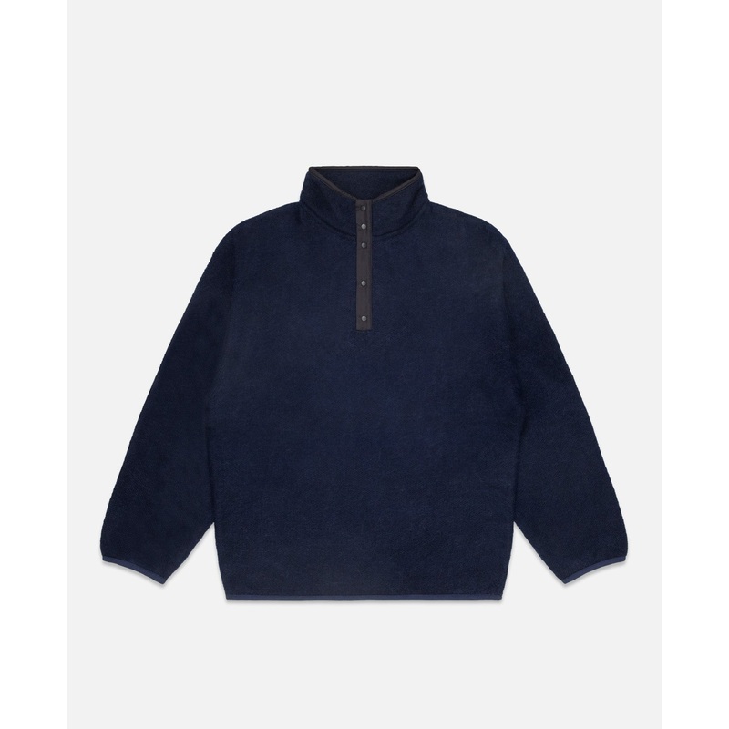 Pullover Mohair Sweater (Navy)