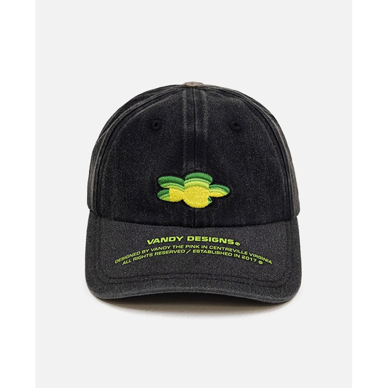 Robo Flower Ball Cap (Black)