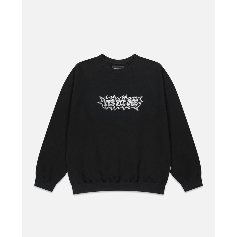 Y.E.S Steel Logo Sweatshirt (Black)