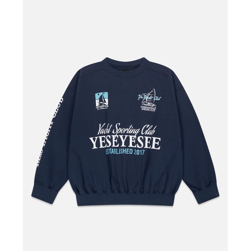 Y.E.S Yacht Sweatshirt (Navy)