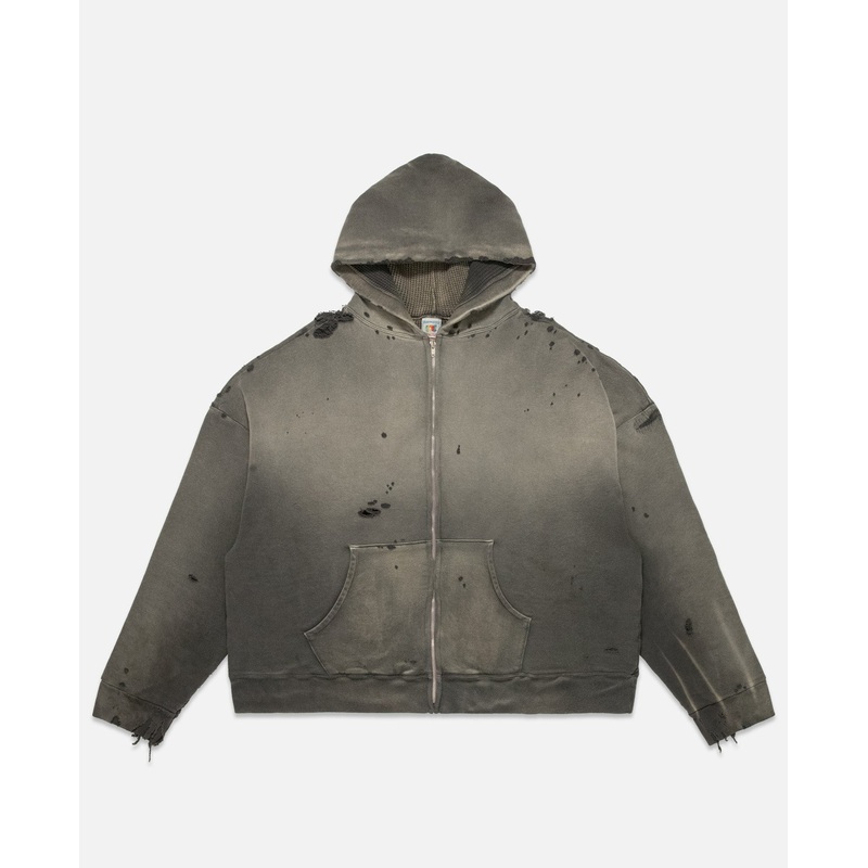 Zip up Hoodie (Grey)