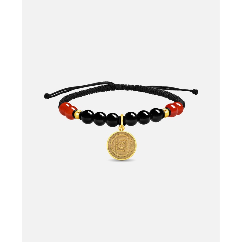 10 Bead Bracelet (Black)