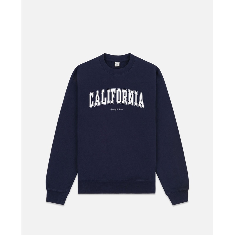 California Crewneck (Navy)