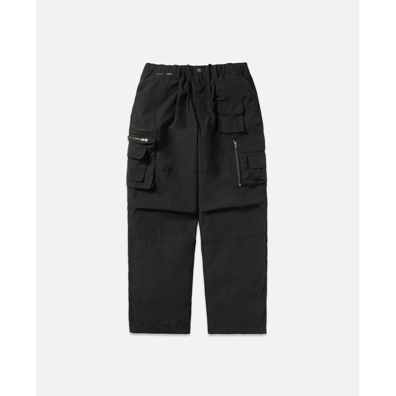 Crazy Multi Zip Pants (Black)