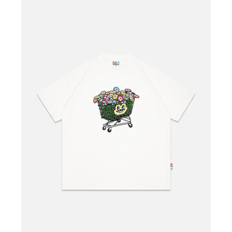 Flower Cart T-Shirt (White)