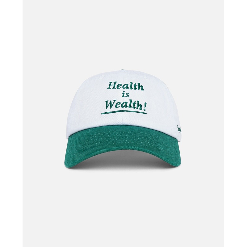 Health Is Wealth Hat (White)
