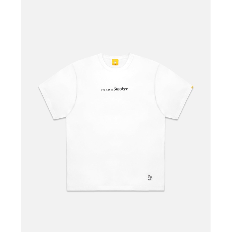 I'm Not A Smoker T-Shirt (White)