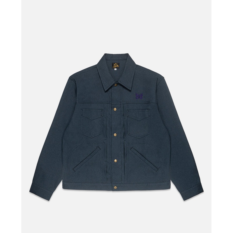 Penny Jean Jacket - Poly Twill (Blue)