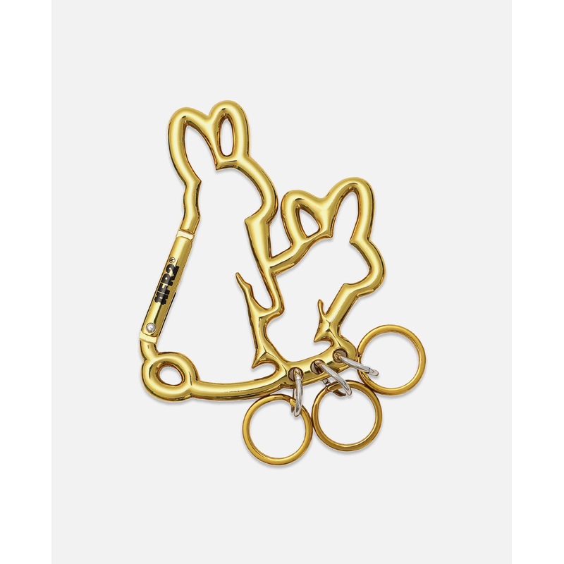 Rabbit Icon Carabiner (Yellow)