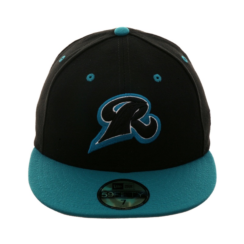 Exclusive New Era 59Fifty New Haven Ravens 1997 Hat - 2T Black, Teal