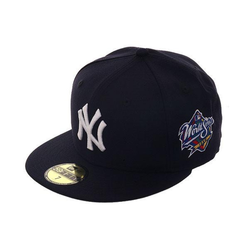 New Era 59Fifty New York Yankees 1998 World Series Patch Hat - Navy