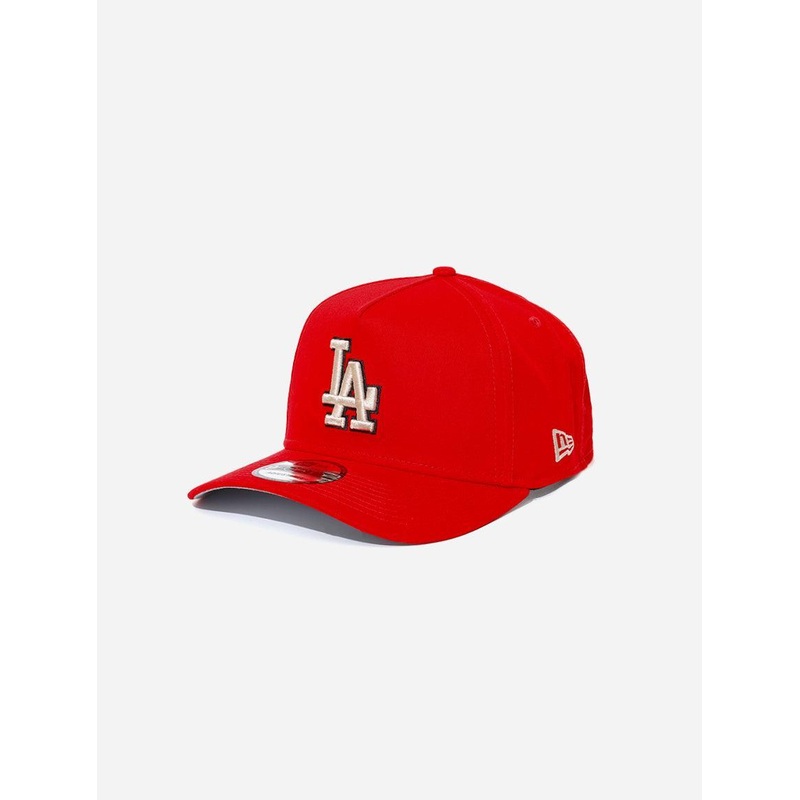 Los Angeles Dodgers 9 Forty A-Frame Scarlet Stone
