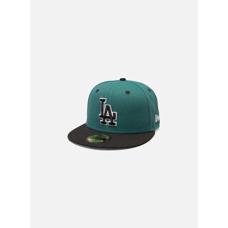 Los Angeles Dodgers Pine & Black 59Fifty Fitted