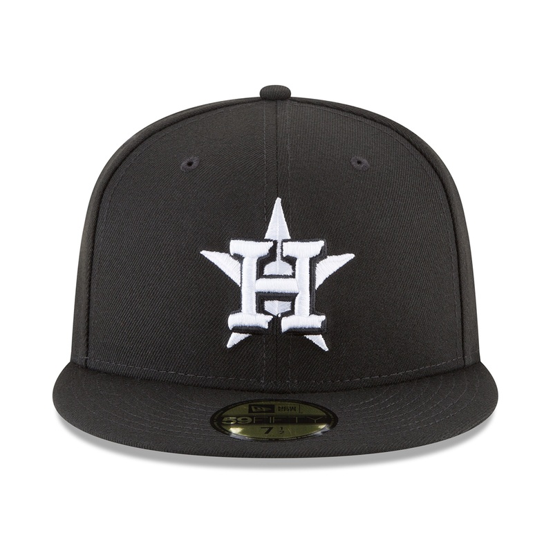 Pre-order Exclusive New Era 59Fifty Houston Astros Pink Undervisor Hat - Black, White