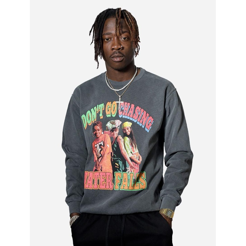 TLC Waterfalls Crew Sweatshirt