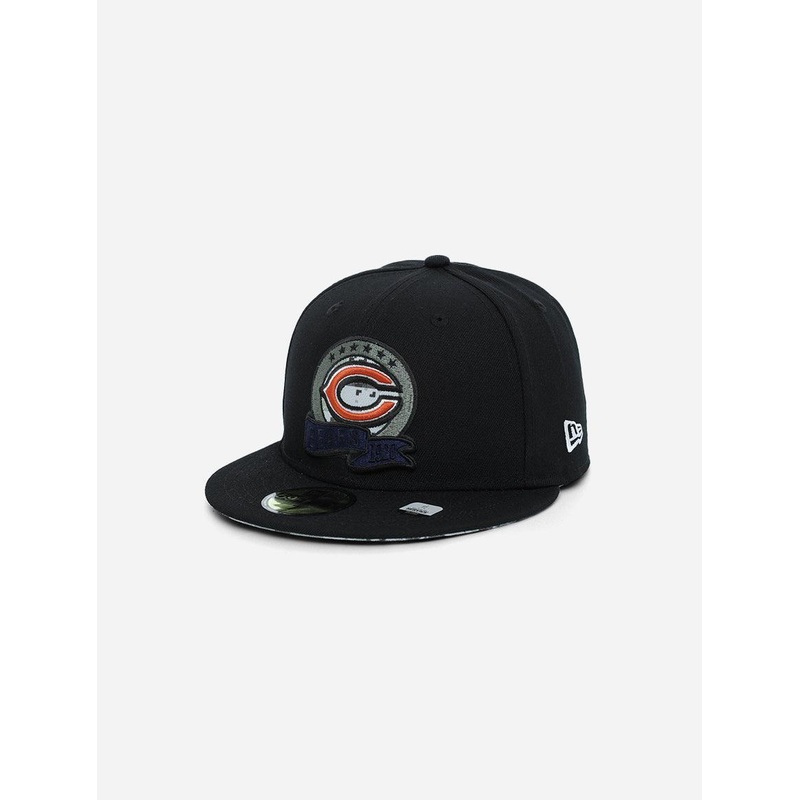 Chicago Bear 59Fifty Side Line National Flag Fitted