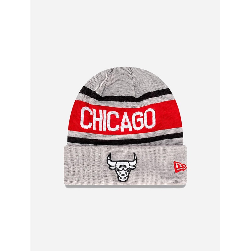 Chicago Bulls Q221 Outline Thin Knit Beanie