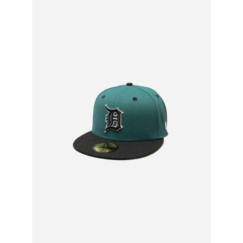 Detroit Tigers Pine & Black 59Fifty Fitted