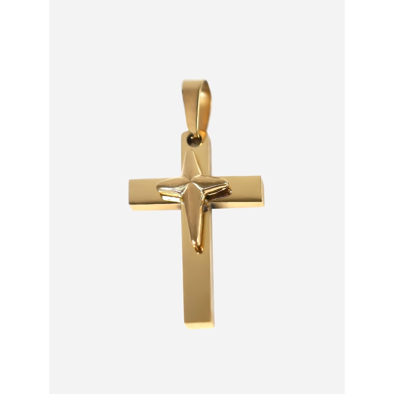 GD Classic Star Cross Pendant