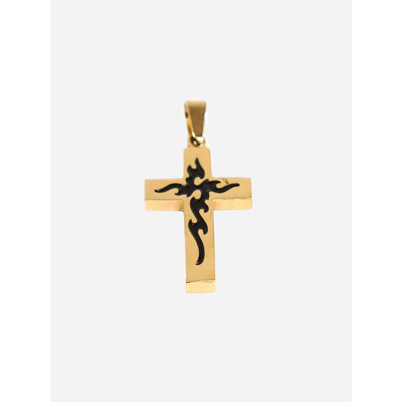 GD Fancy Cross Pendant