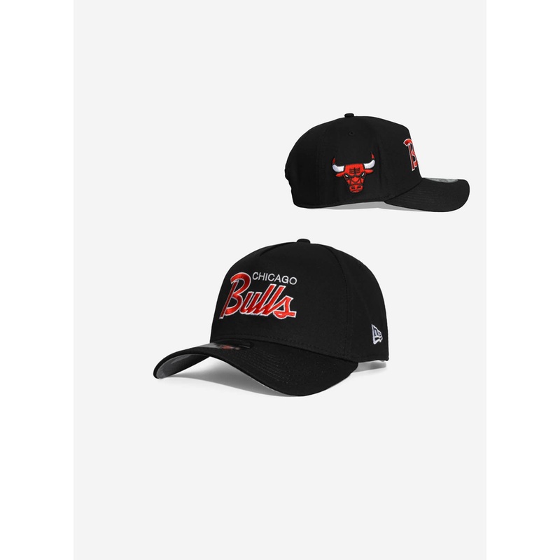 Chicago Bulls Script 9Forty A-Frame Snapback