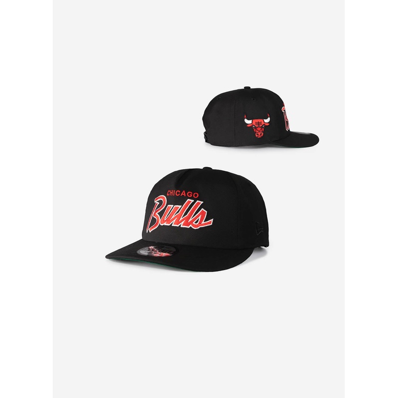 Chicago Bulls Script Golfer Snapback