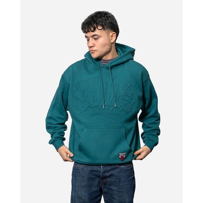 Chicago Bulls Tonal NBA Midnight Green Hoodie