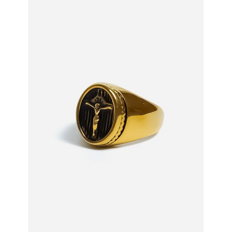 GD Crucifix Ring