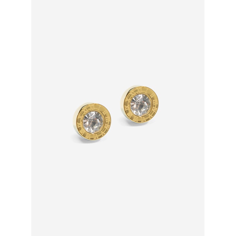 GD Roman Numeral Stud Earring