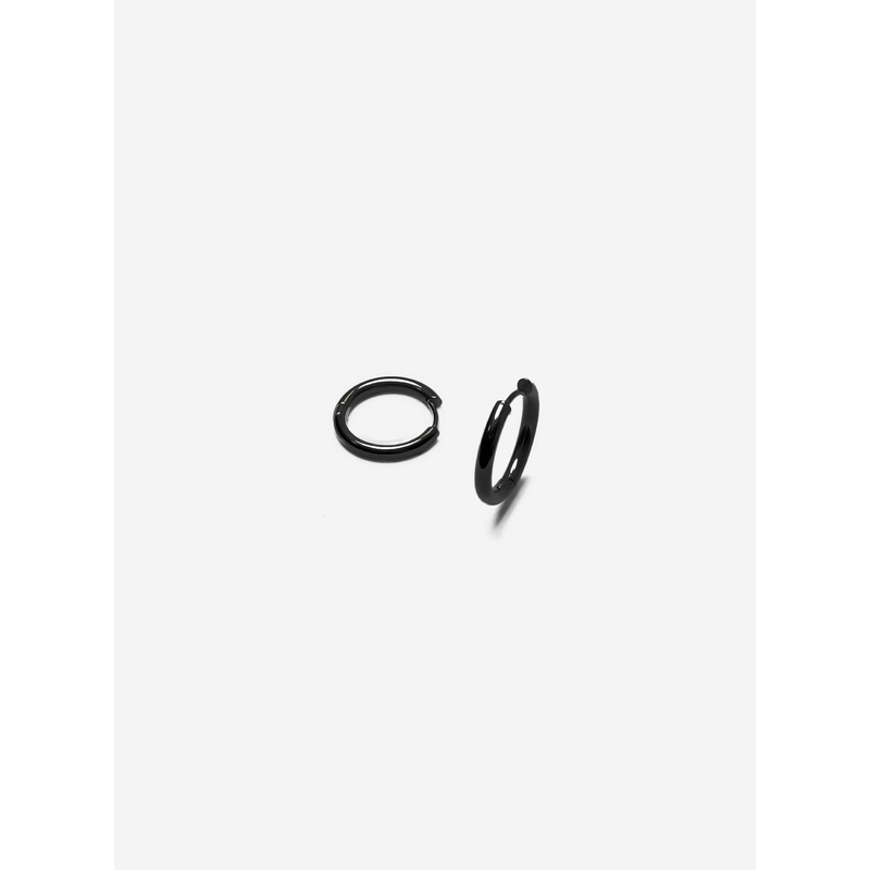 GD Simple Half Round Hoop Earrings