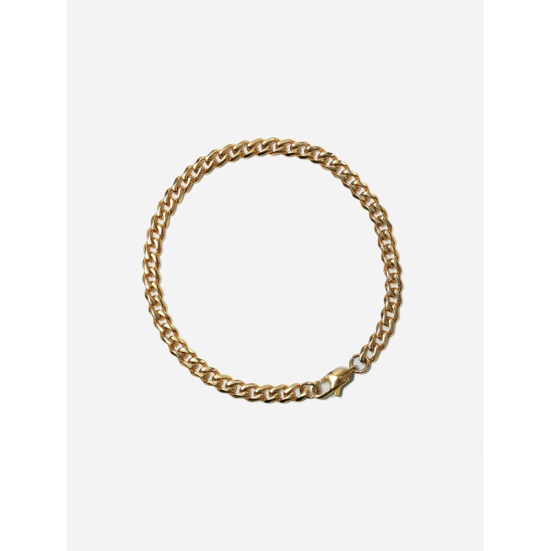 Gracias Dios Cuban Link 9 5mm Bracelet