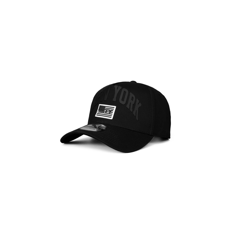 New York City A-Frame Snapback Black Hat