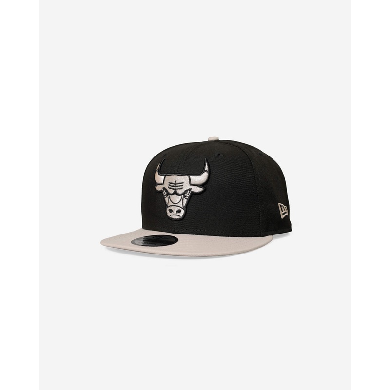 Chicago Bulls Black Stone 9Fifty Snapback Cap