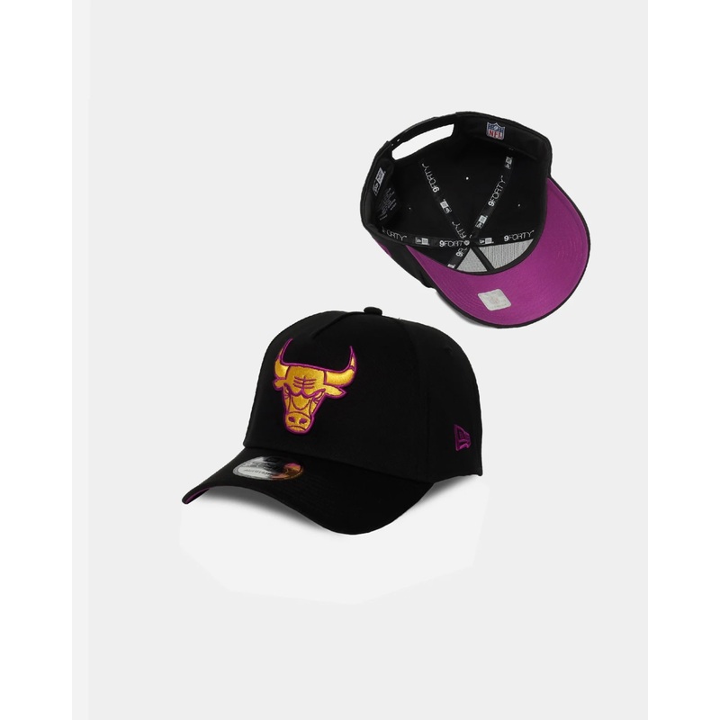 Chicago Bulls Passionfruit 9Forty A-Frame Snapback
