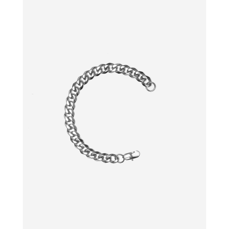 GD Cuban Stainless Steel Bracelet 7mmx6.5inch