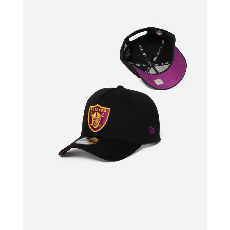Las Vegas Raiders Passionfruit 9Forty A-Frame Snapback