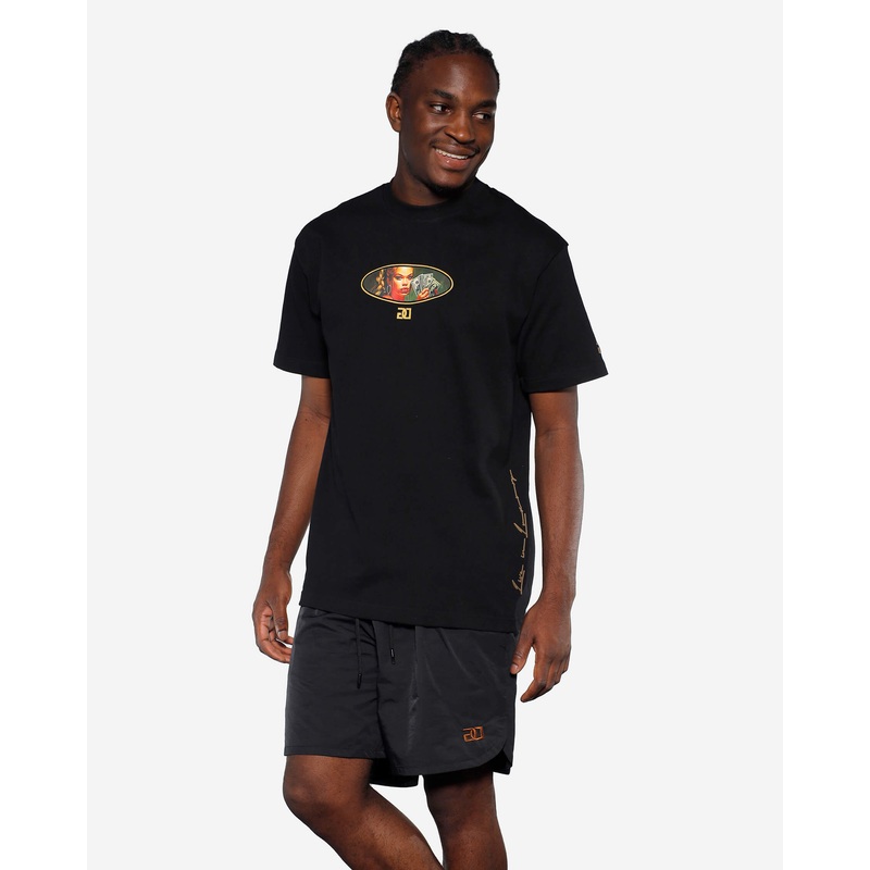 Live in Luxury Oversized T-Shirts Black