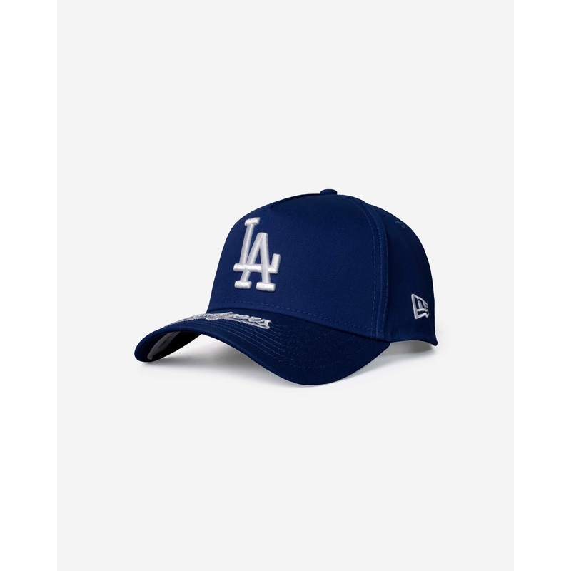 Los Angeles Dodgers 9Forty A-Frame Team Visor Wordmark Snapback