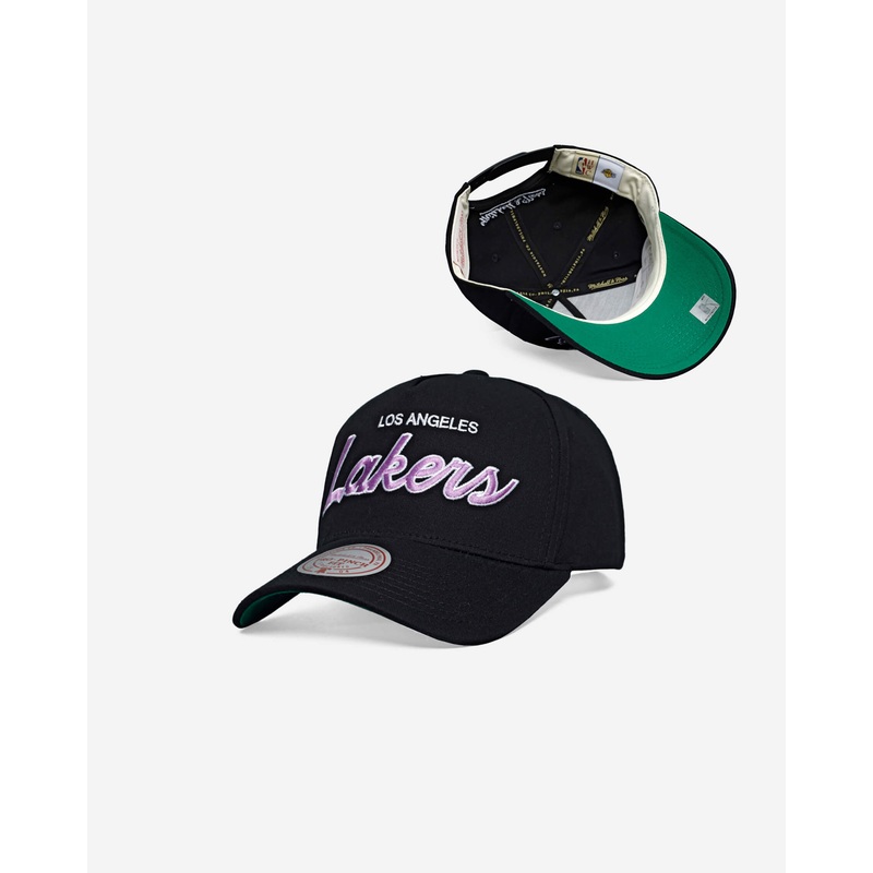 Los Angeles Lakers Team Script Pro Pinch Snapback