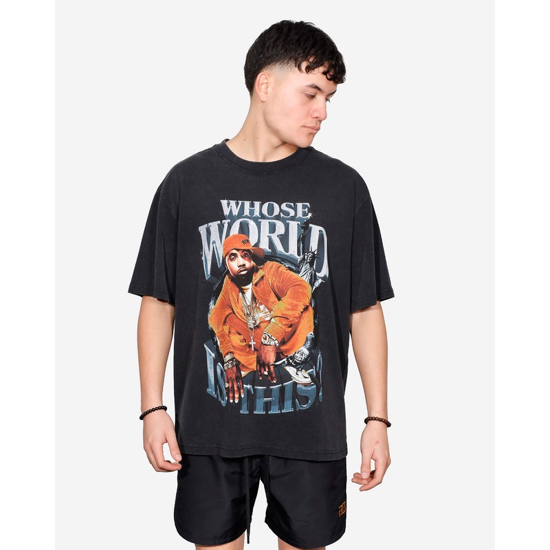 NAS Oversized Graphics T-Shirt